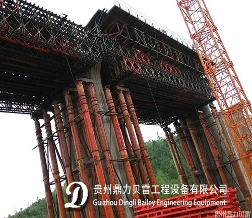 贵州贝雷架租赁—钢结构桥梁加工安装技术的研究与应用
