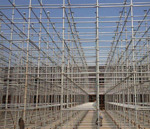 盘扣租赁行业快速发展，助力建筑脚手架工程高效施工